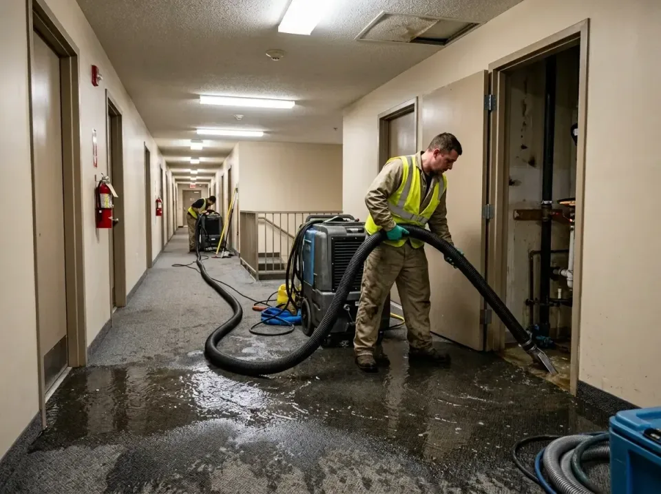 multi-unit-apartment-hallway-f-005 — frequently asked questions, Emergency Burst Pipe Water Extraction & Removal in Frankenm…